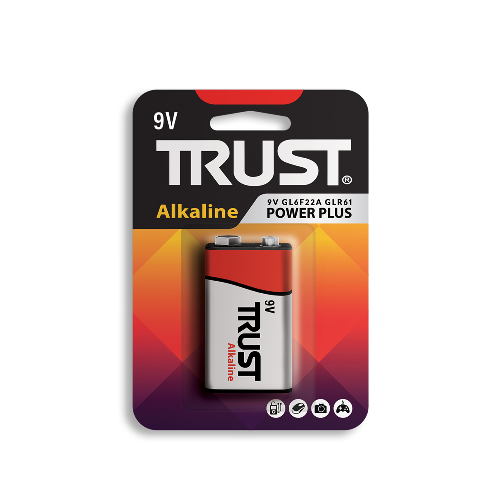 Alkaline 9V Power Plus