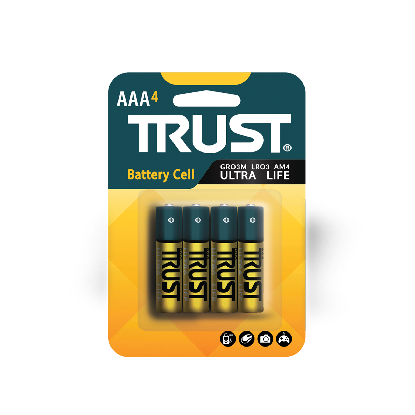 AAA Ultra Life R6P-4pcs