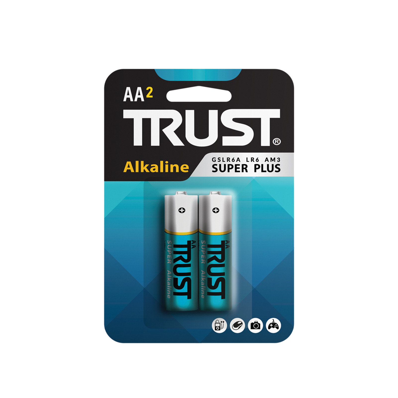 Alkaline Super Plus AA-2pcs