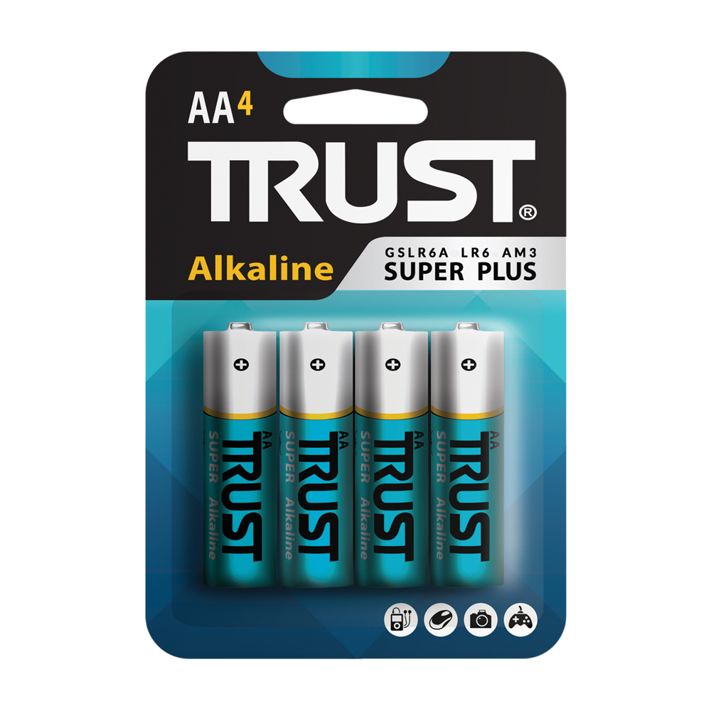 Alkaline Super Plus AA-4pcs